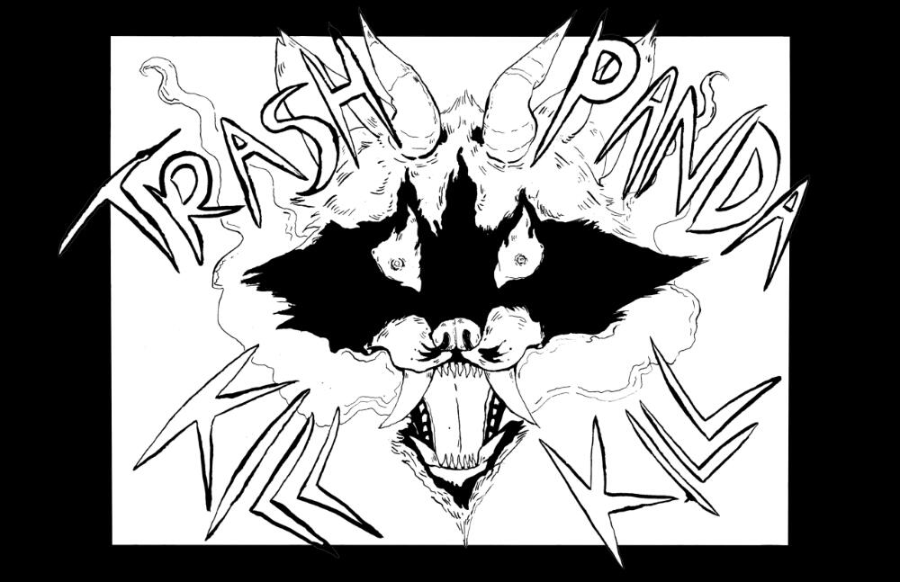 Trash Panda Band Poster